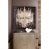 Ashley Furniture Signature Design Wall Art Donda Black/White/Gold Finish Wall Art