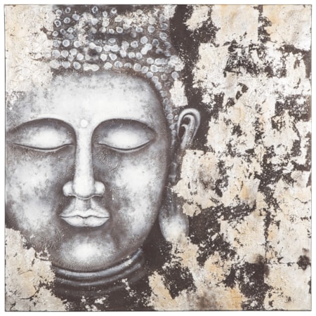 Donar Black/Silver Finish Wall Art