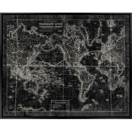 Framed Canvas (Black/White) - Wall Art