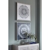 Ashley Signature Design Wall Art Monterey Blue/White Wall Art Set