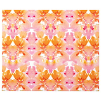 Jachai Orange/Pink/White Wall Art