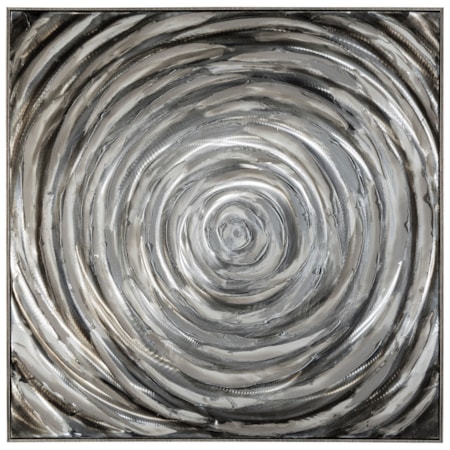 Adda Silver/Gray Wall Art