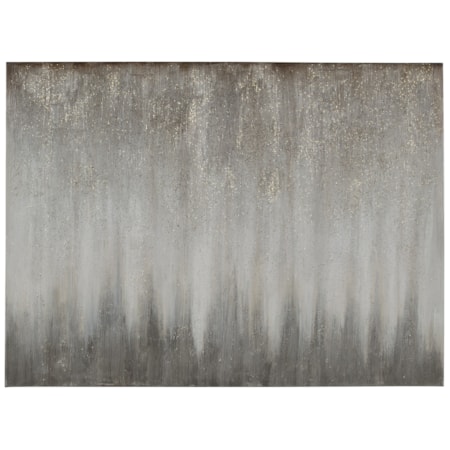 Paytah Silver Finish Wall Art