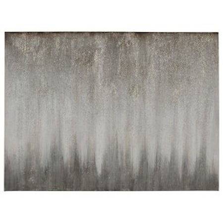 Paytah Silver Finish Wall Art