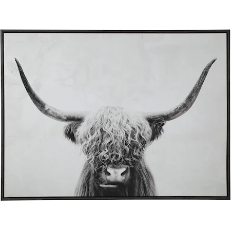 Pancho Black/White Wall Art