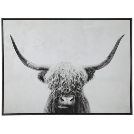 Pancho Black/White Wall Art