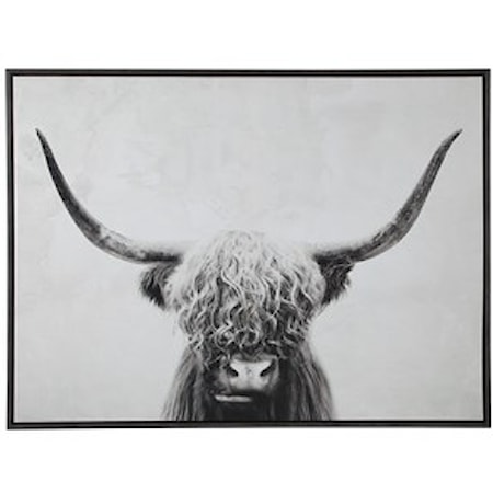 Pancho Black/White Wall Art