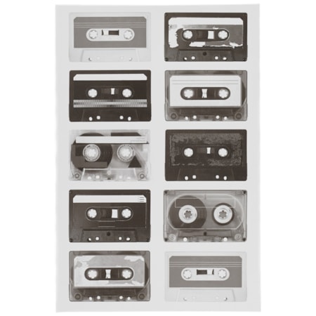 Peers Black/White Wall Art