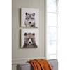 Ashley Wall Art Albert Gray/Brown Wall Art Set