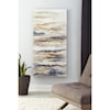 Signature Design by Ashley Wall Art Joely Blue/Tan Wall Art