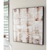 Signature Design Wall Art Jovia Tan/Brown Wall Art