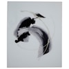 Signature Design by Ashley Wall Art Jenise Black/Silver/Champagne Glass Wall Art