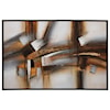 Signature Design by Ashley Wall Art Treynick Gray/Brown/Black Wall Art