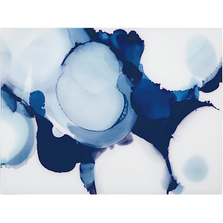 Ariadna Blue/White Wall Decor