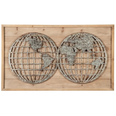 Devonte Natural/Silver Wall Decor