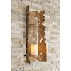 Signature Design by Ashley Wall Art Jailene Antique Gold Wall Sconce