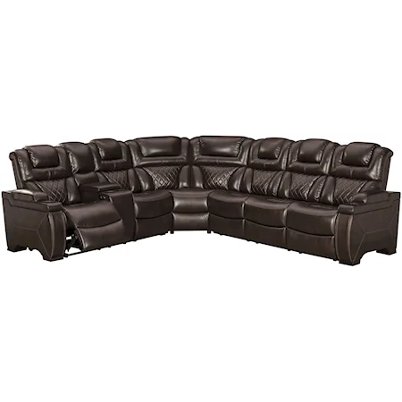 Power Reclining Sectional