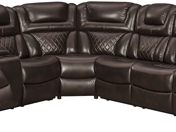 Power Reclining Sectional