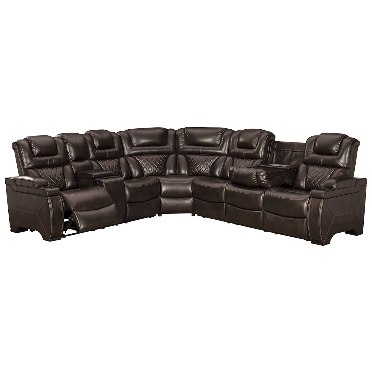 Signature Design Warnerton Power Reclining Sectional