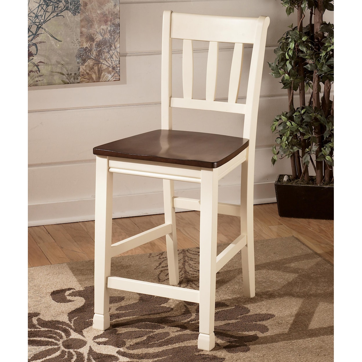 Signature Design by Ashley Furniture Whitesburg Barstool