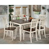Signature Design by Ashley Whitesburg 7pc Dining Room Group