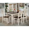 Signature Design by Ashley Whitesburg 7-Piece Rectangular Dining Table Set