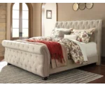 Signature Design by Ashley Willenburg Queen Upholstered Sleigh Bed