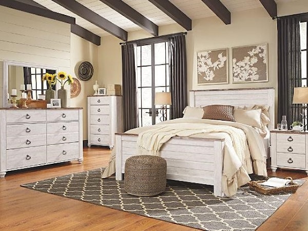 6PC Queen Bedroom Group