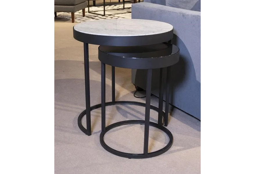 Windron Nesting End Table (Set of 2) by Signature Design by Ashley at Sam Levitz Furniture