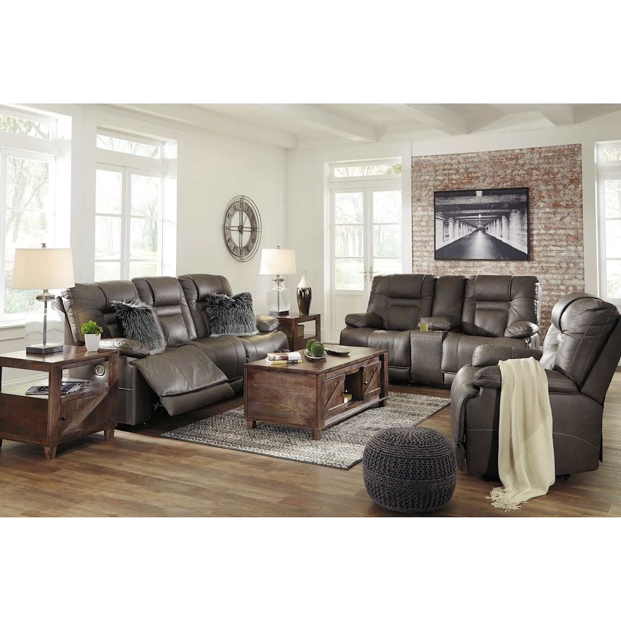 Signature Design by Ashley Wurstrow Reclining Living Room Group