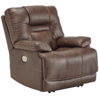 Leather Triple Power recliner (Power recline/power headrest/power lumbar) 