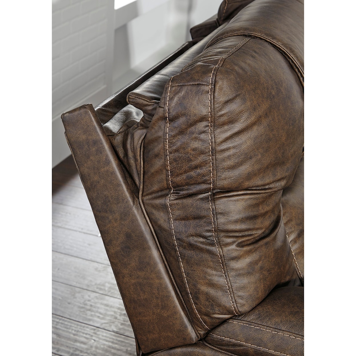 Signature Wurstrow Leather TRIPLE Power Recliner