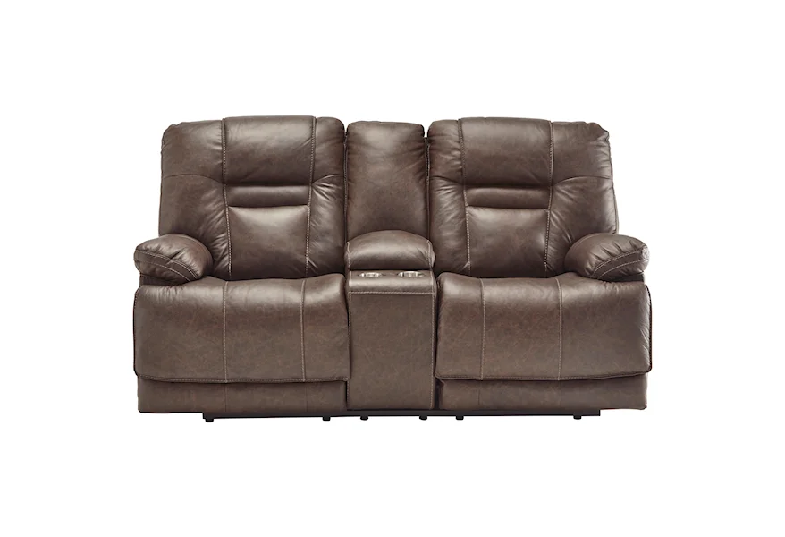 Wurstrow Power Reclining Loveseat by Signature Design by Ashley at Furniture Fair - North Carolina