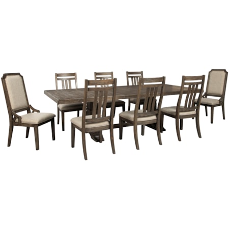 9-Piece Dining Table Set