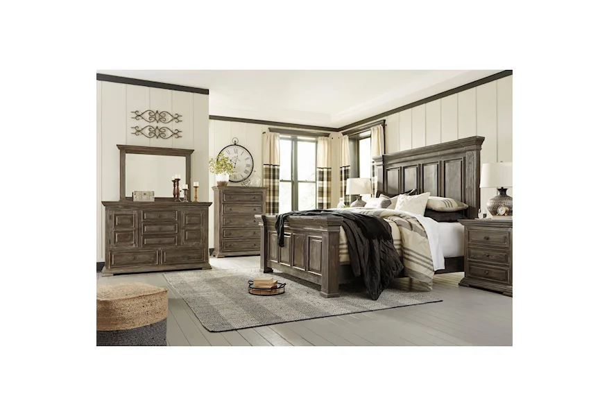 Wyndahl King 5 PC Bedroom Group by Signature Design by Ashley at Royal Furniture