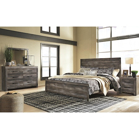 6 Piece Queen Panel Bedroom Set