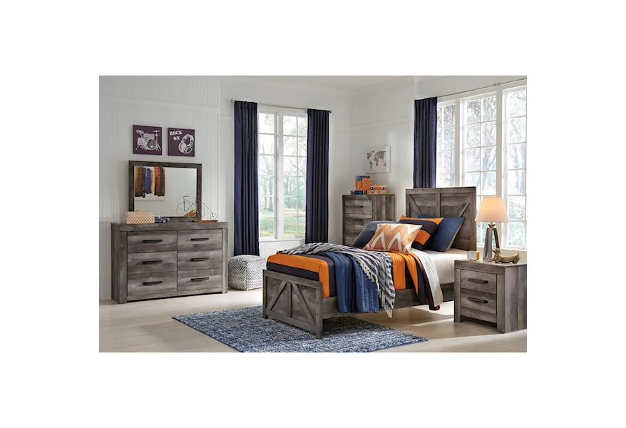 Wynnlow Twin Bedroom Group by Signature Design by Ashley at Zak's Home Outlet