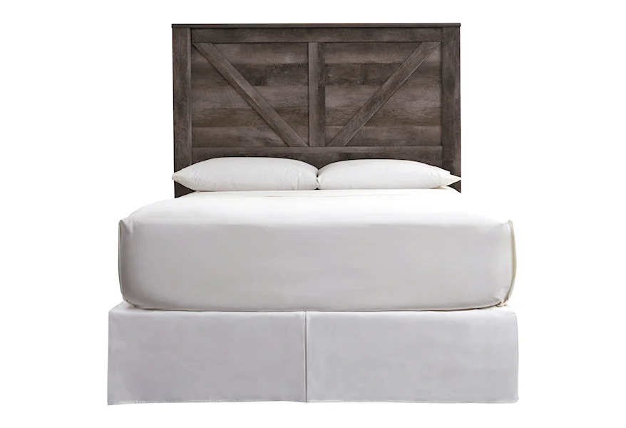 Wynnlow Queen Crossbuck Panel Headboard by Signature Design by Ashley at Z & R Furniture