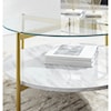 Ashley Furniture Signature Design Wynora Round Cocktail Table