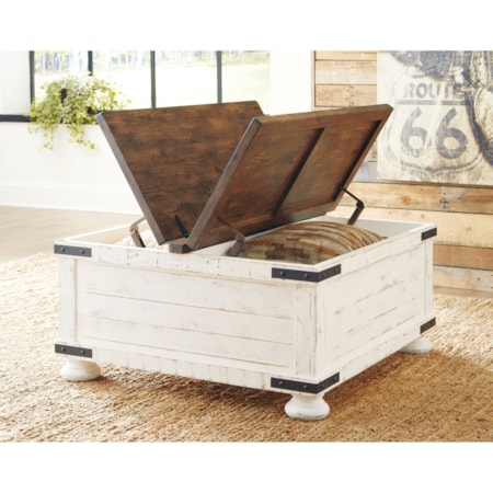 Storage Cocktail Table