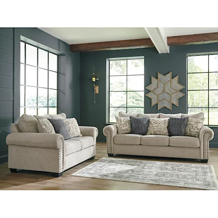 Sofa and Loveseat