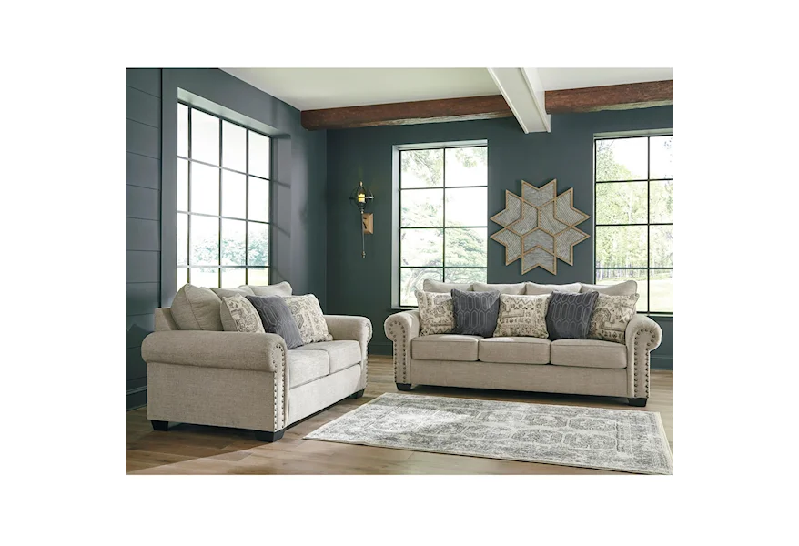 Zarina Stationary Living Room Group by Signature Design by Ashley at Furniture and ApplianceMart