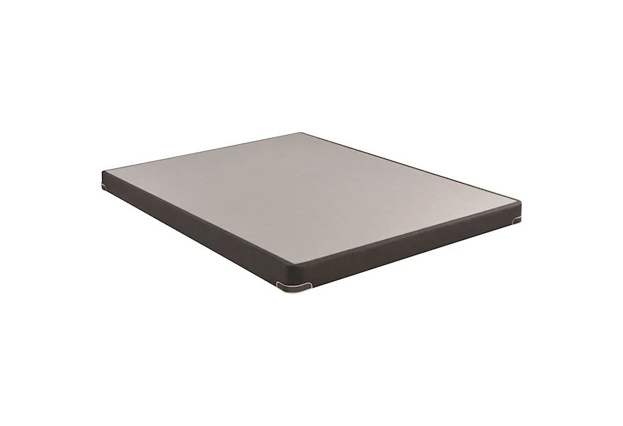 BR Black 2019 Foundations Queen 5" Low Profile BR Black Foundation by Beautyrest at Walker's Mattress