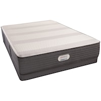King 13" Firm Hybrid Mattress and BR Platinum Low Profile Foundation