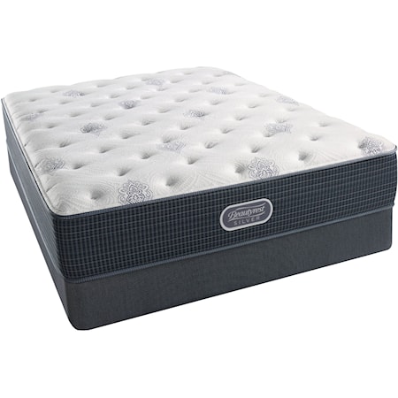 Full 12" Lux Firm Pocketed Coil Mattress Set