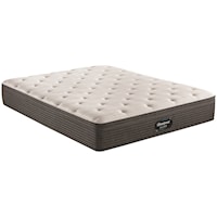 King 13" Plush Euro Top Pocketed Coil Mattress and E255 Adjustable Base