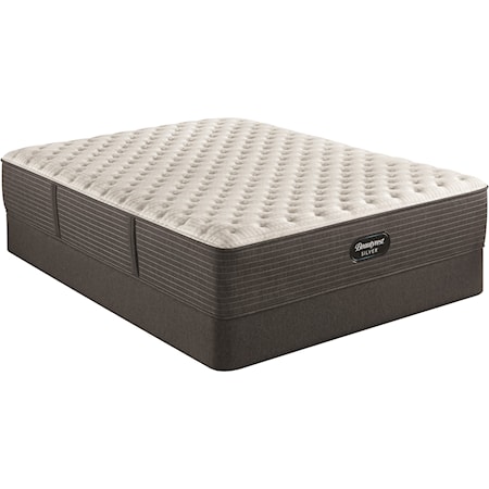 Queen 13 3/4" Extra Firm Pocketed Coil Mattress and 9" Foundation