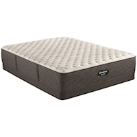 Full 13 3/4" Extra Firm Pocketed Coil Mattress and 5" Low Profile Foundation