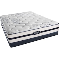Twin Extra Long Plush Mattress and BR Low Profile Foundation