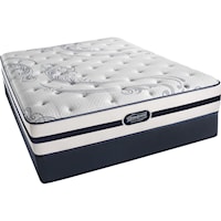 Twin Extra Long Plush Mattress and BR High Profile Foundation